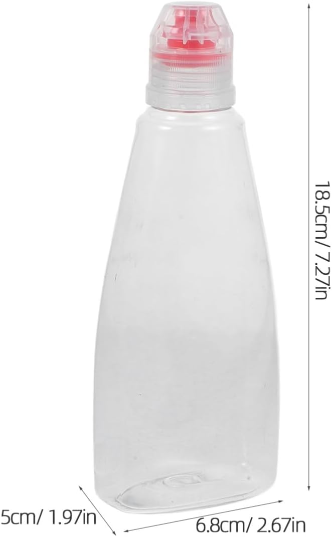 CLISPEED 4pcs Honey Squeeze Bottle Set