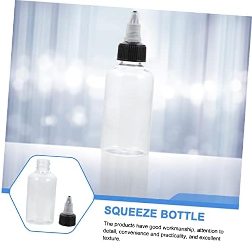 Garneck 20 Pcs Condiment Squeeze Bottles