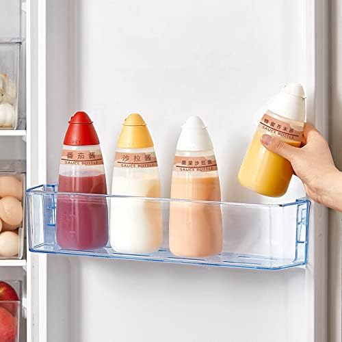 XANHOY 300ml Leakproof Squeeze Condiment Bottle