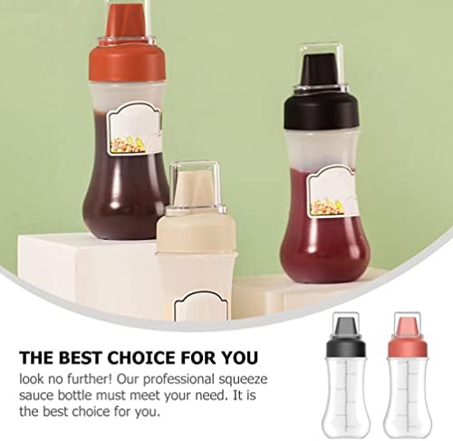 VOSAREA 2pcs Squeeze Salad Dressing Holder Set