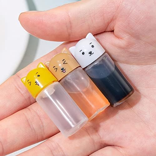 Kumprohu Refillable Ketchup Bottles with Airtight Cap