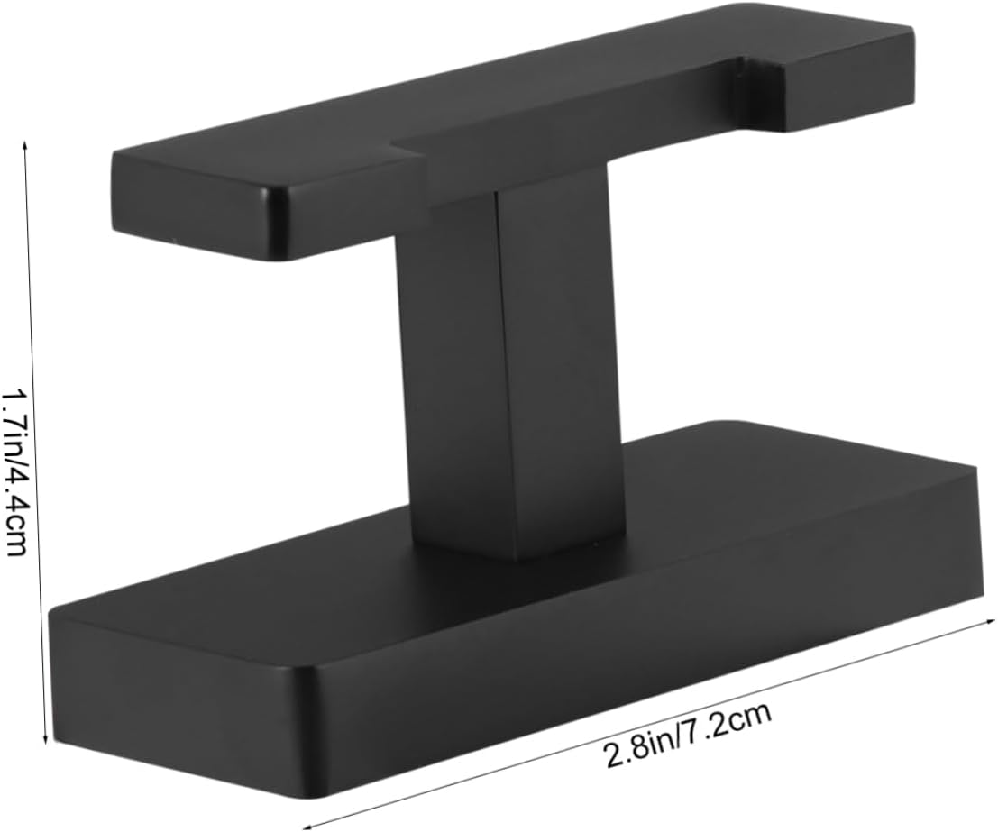 Elegant Black Copper Hooks for Towels and Bathrooms