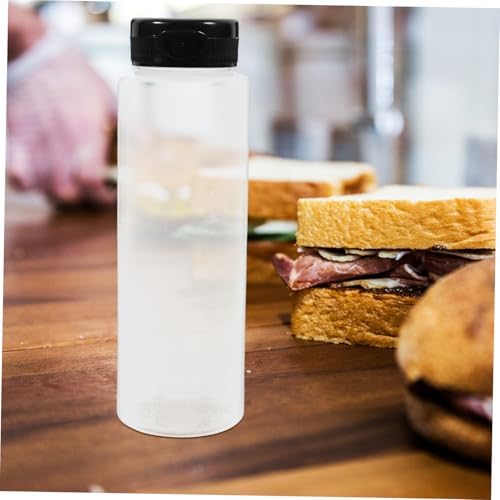 240ml PE Condiment Squeeze Bottles Set of 6