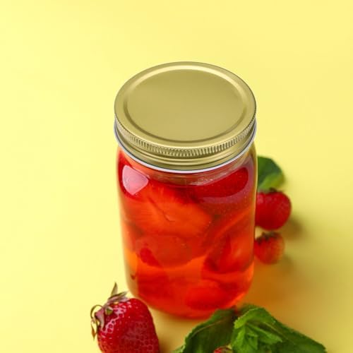 Uxcell 42pcs 70mm Mason Jar Lids with Airtight Seal