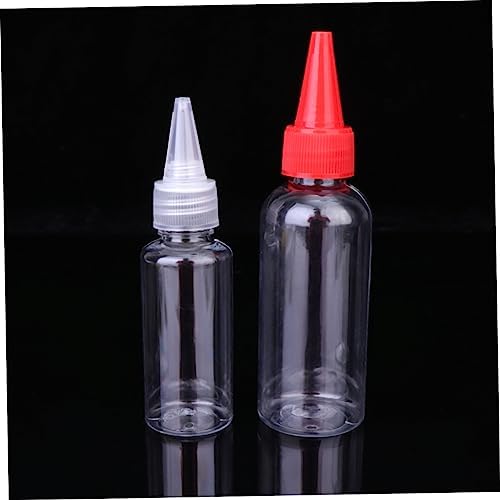 PRETYZOOM 20 Pack Squeeze Bottles with Lids