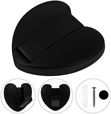 DOITOOL Heart Shape Decor Aluminum Foldable Wall Hooks