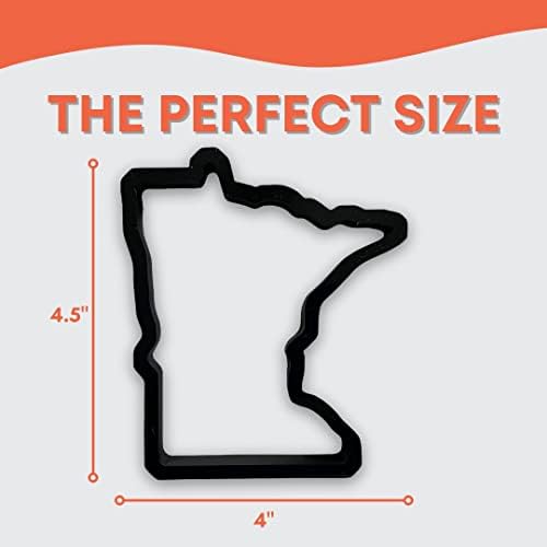 Bundle of Fun Minnesota Cookie Cutter 4 inch