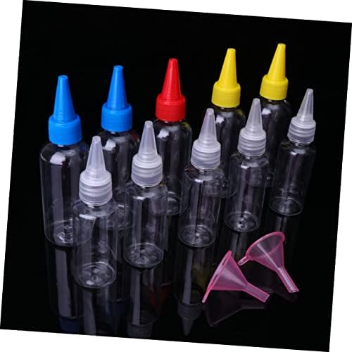 20pcs Plastic Squeeze Bottles with Cap and Lid