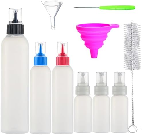 Morneve Writer Bottles 8PCS Set for Baking Decorating
