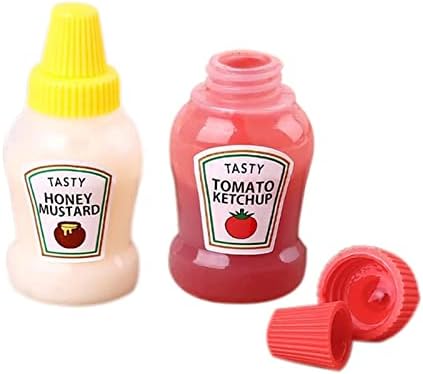 LAFANDE Condiment Squeeze Bottle - Durable Leak-Proof Portable