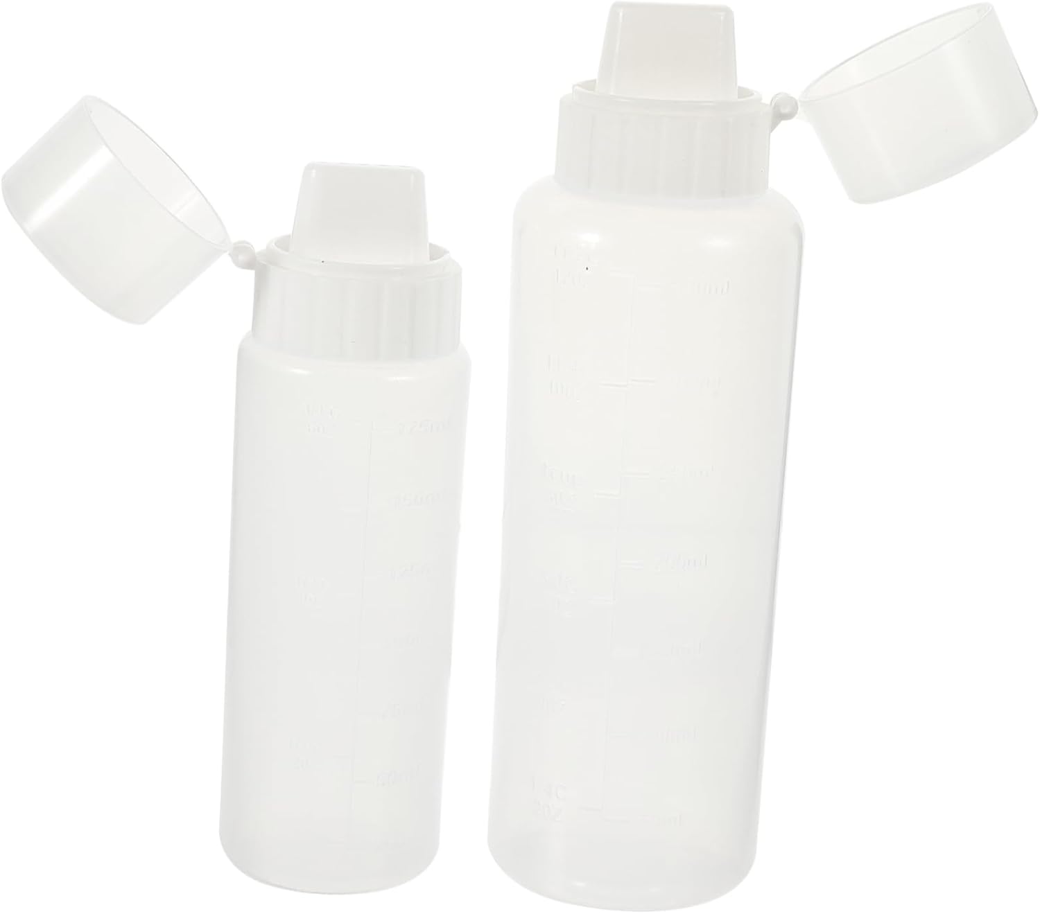 5-Hole Condiment Squeeze Bottles Leakproof Easy to Clean Kitchen