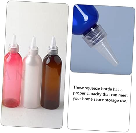 KICHOUSE 10PCS Condiment Squeeze Bottles 250ML