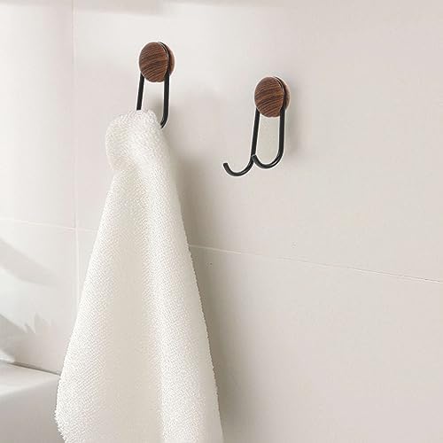 Healifty Self-Adhesive Wall Hook Stainless Steel 1