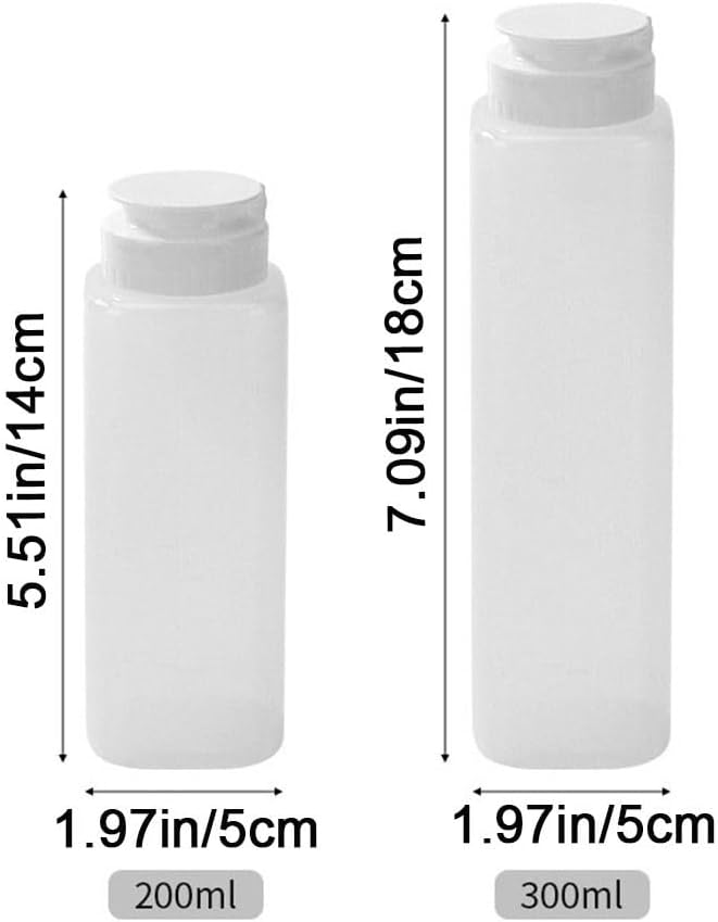 300ML Condiment Squeeze Bottle for Kitchen