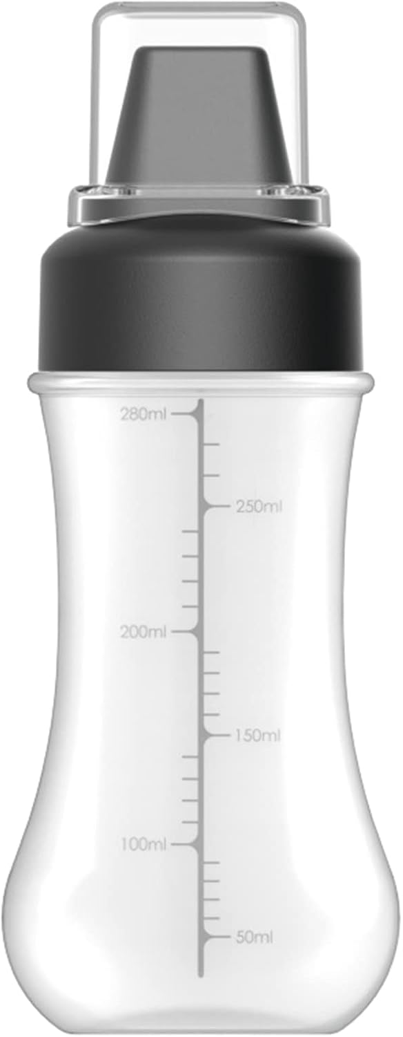 COYENRAT 5 Hole Condiment Squeeze Bottle with Leak Proof Lid