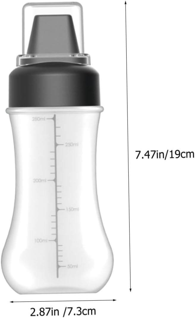 Garneck 350ml Portable Condiment Squeeze Bottles for Kitchen