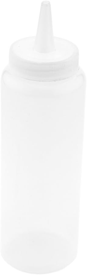 Restaurantware 12 8 Oz Condiment Squeeze Bottles With Lids