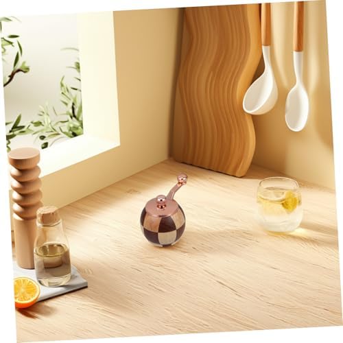 PRETYZOOM Wooden Pepper and Salt Grinder Set Hand Crank