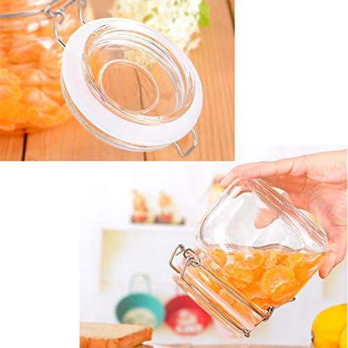 6Pcs White Silicone Canning Gasket Seals for Mason Jars