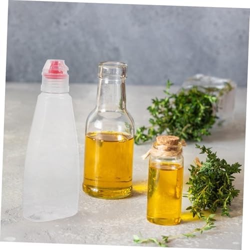 Anneome Mini Travel Honey Bottles 400g Reusable Condiment Squeeze Bottles