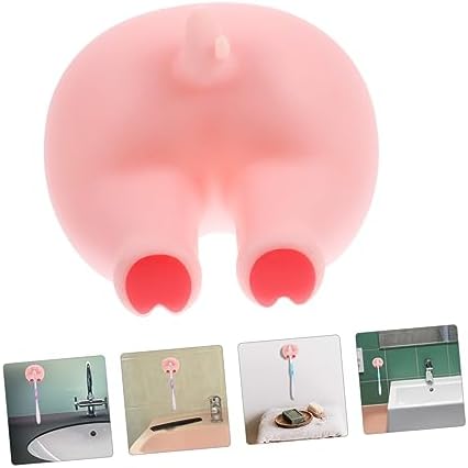 Cute Cartoon Animal Tail Wall Hooks for Bathroom Organizer