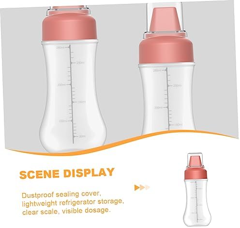 FELTECHELECTR 5-Hole Condiment Squeeze Bottle 350ml