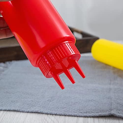 Xinsheinelry 3-Nozzle Condiment Squeeze Bottle 1