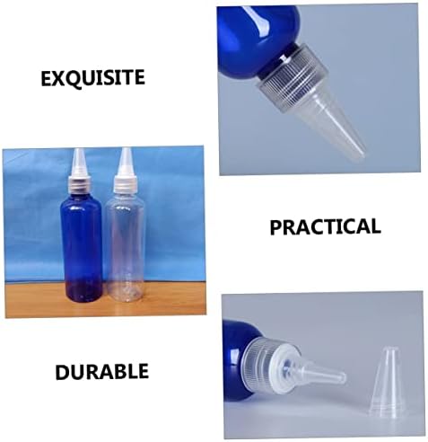 DECHOUS 10 Pack Plastic Condiment Squeeze Bottles for Ketchup Mustard Dressing