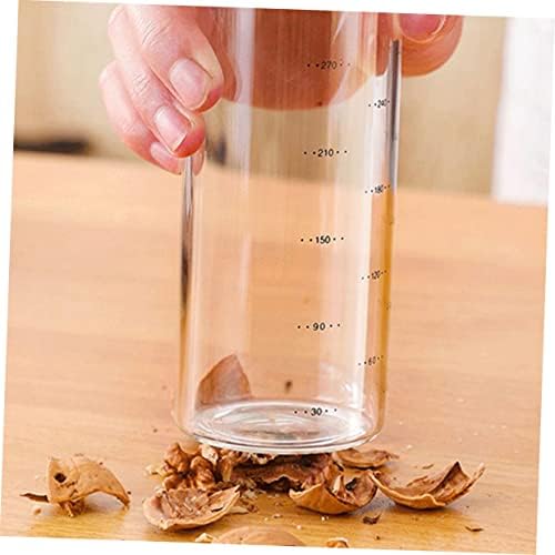 DECHOUS 500ml Glass Honey Pot Pump for BBQ and Indoor Events