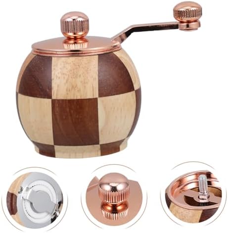 Mikinona Modern Wooden Pepper Grinder Set