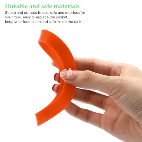 Dohia Silicone Jar Gaskets 375 Inch Airtight Seals