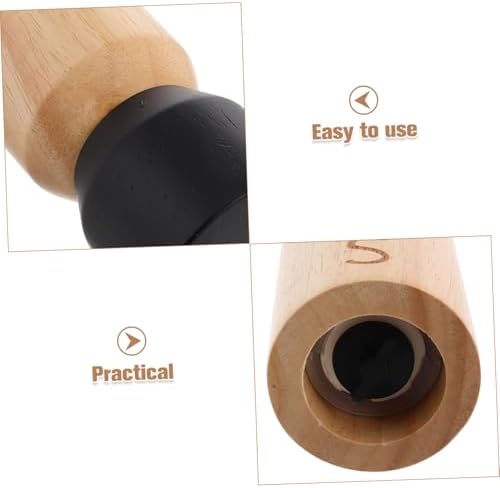 HAKIDZEL Manual Wooden Pepper Grinder Set