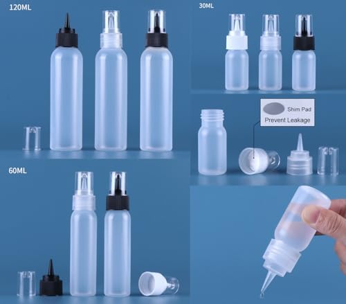 Morneve Writer Bottles 8PCS Set for Baking Decorating