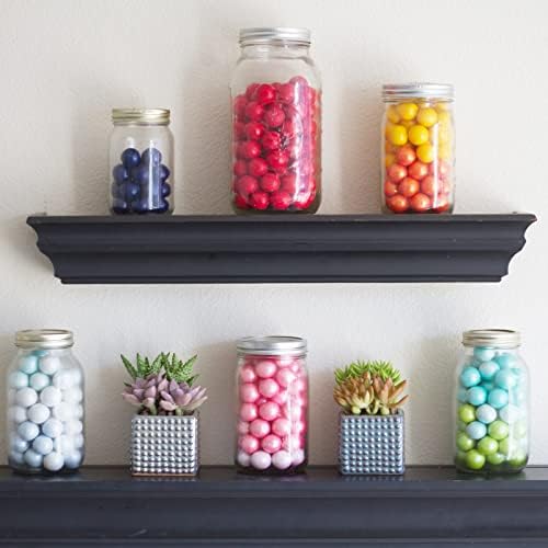120 Pcs Wide Mouth Mason Jar Canning Lids Rings Set