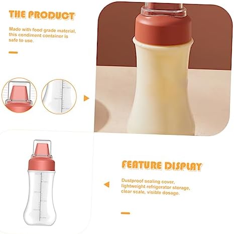 Zerodeko Condiment Squeeze Bottle for Oil and Peanut Butter 1