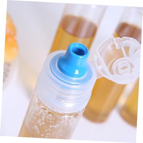 WATIIFUFU 4pcs Color PVC Condiment Squeeze Bottles