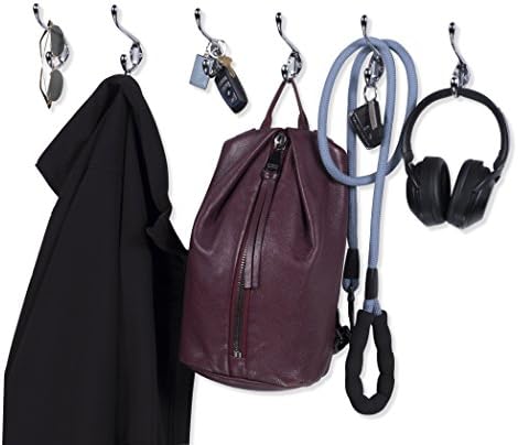 Brightmaison 6 Pack Heavy Duty Coat Hooks
