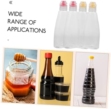 ULTECHNOVO Compact Condiment Squeeze Bottles Set