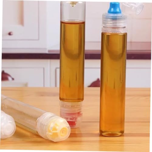 OKUMEYR Honey Salad Storage Containers 4 Pack Heat Insulated Leakproof PVC Bottles
