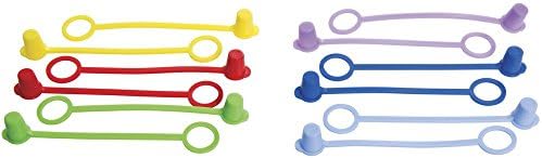 TableCraft C100TA Assorted Squeeze Bottles - 12 Pack
