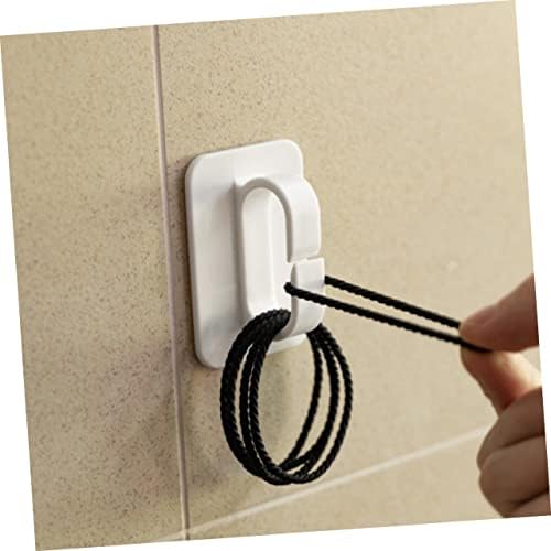 GLEAVI 6Pcs Adhesive Wall Hooks for Smooth Surfaces 1