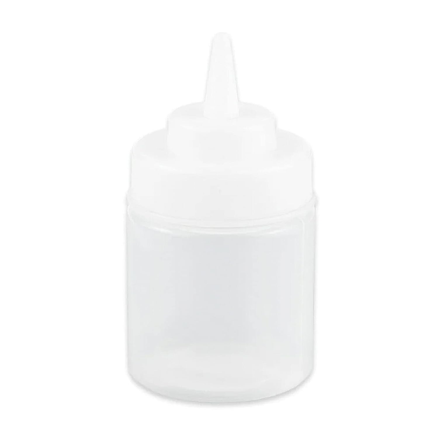GET SB-8-CL 8 oz Squeeze Bottle Pack of 12 1