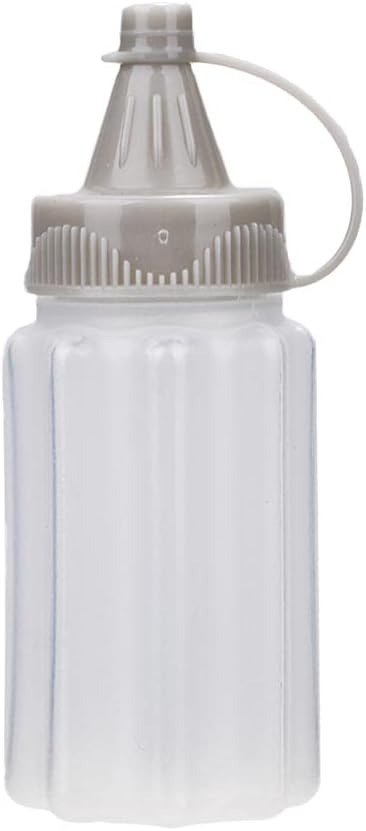 4pcs Plastic Squeeze Condiment Bottles for BBQ and Camping
