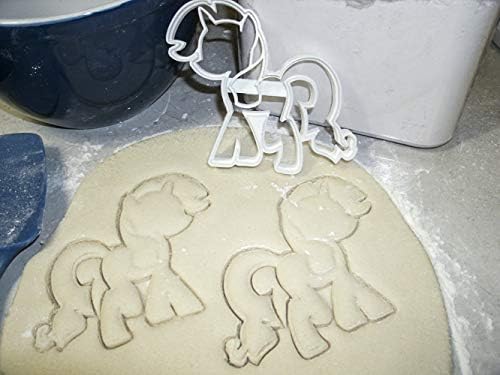 YNGLLC Inspired by My Little Pony Themed Cookie Cutters Set of 6