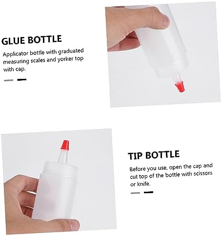 ABOOFAN 6pcs Reusable Plastic Squeeze Bottles 120ml