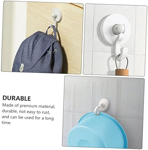 3pcs Strong Adhesive Hooks for Bathroom and Kitchen