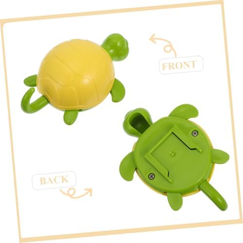 6pcs Adhesive Wall Hooks with Cute Turtle Design