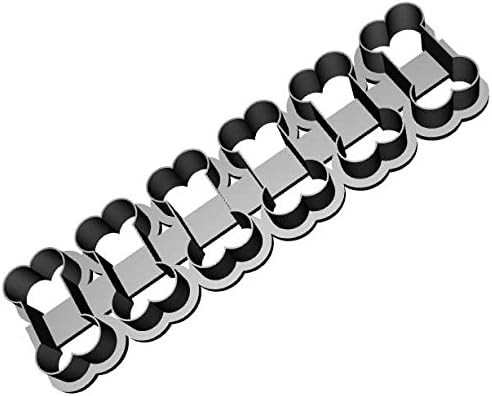 CookieCutterCom Multi Dog Bone Cookie Cutter 2 Inch 1
