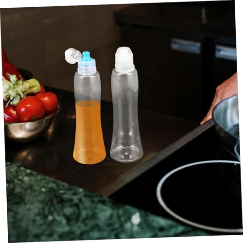 SOLUSTRE 4-Piece Condiment Squeeze Bottles Set