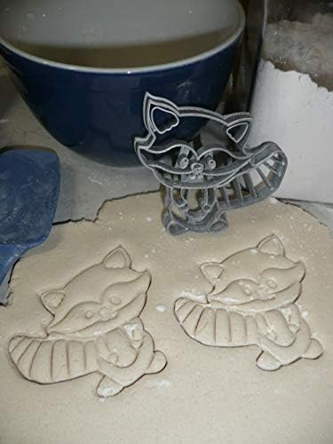 BABY WOODLAND ANIMALS COOKIE CUTTERS - Fox Deer Raccoon Owl Set of 4